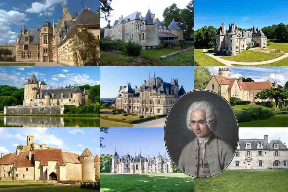 Châteaux sur la route Jacques Coeur